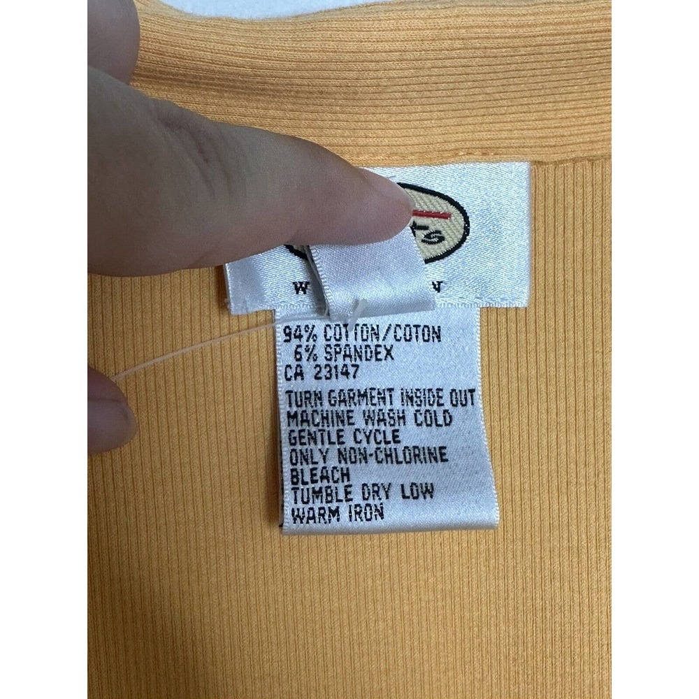 Talbots Sweater Womens Orange Pullover Top Knit Woven Collared Plus Sz 1X New - Picture 4 of 5